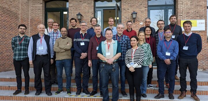 Image showing Project meeting with all consortium members on 21-22 February 2024 at the IO-CSIC member site in Madrid, Spain (Credit: PTB)