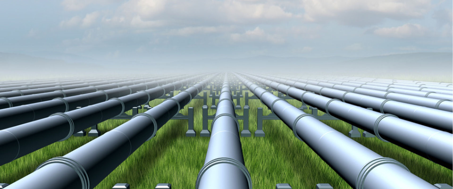 Pipelines carrying natural gas