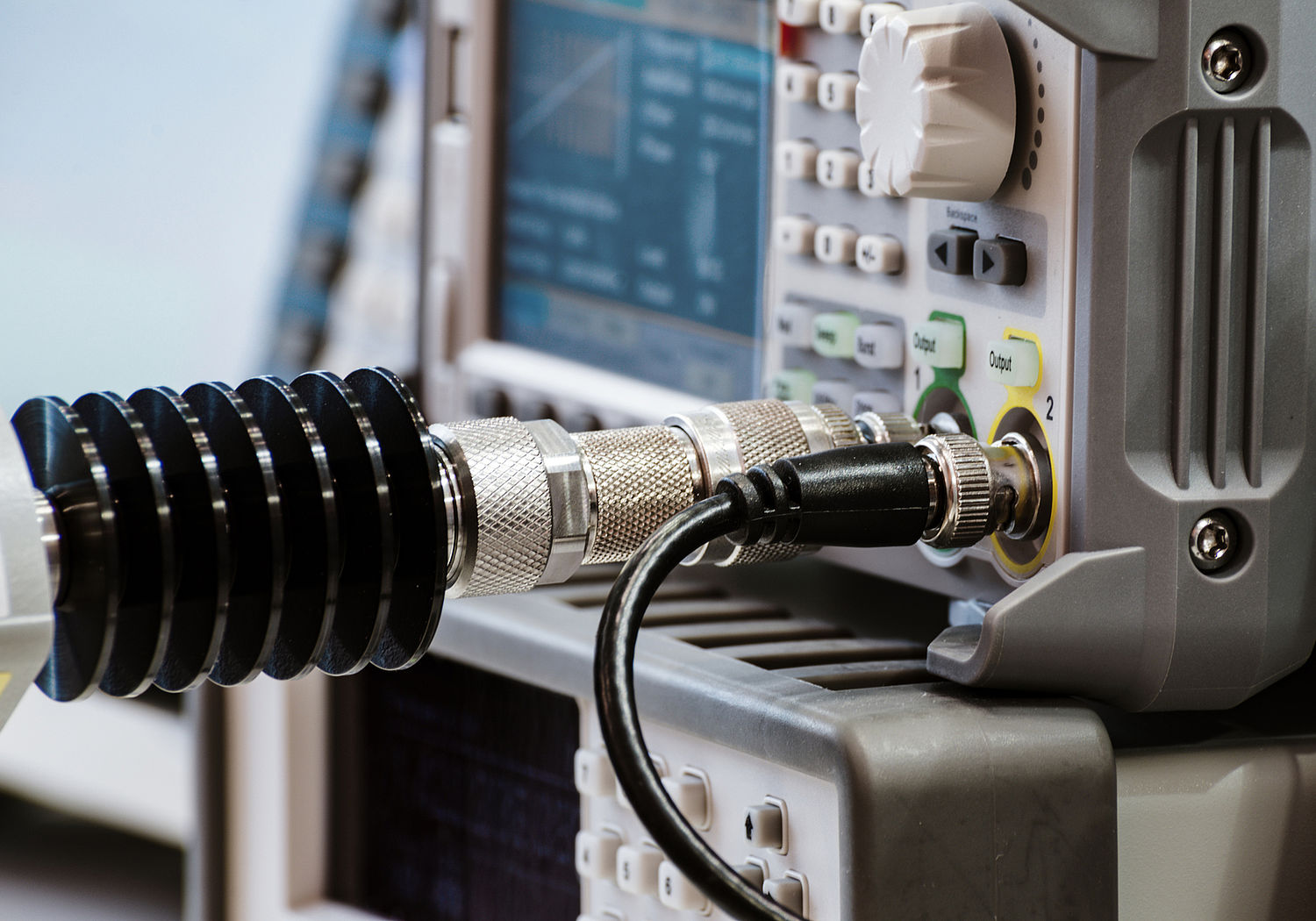 Image showing high-frequency measurement equipment