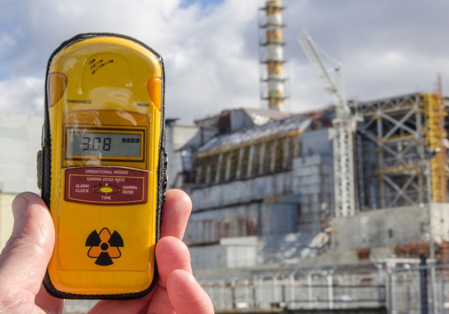 Image showing Dosimeter at Chernobyl, Ukraine 