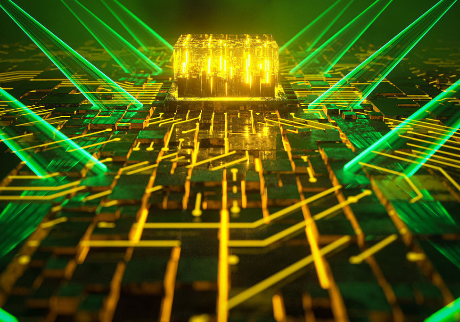 Image showing an Artificial Neural Network circuit board