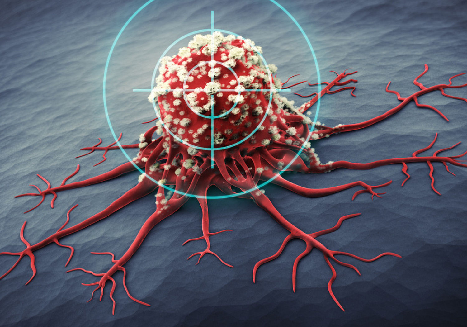 Image showing Close up image of a cancer cell