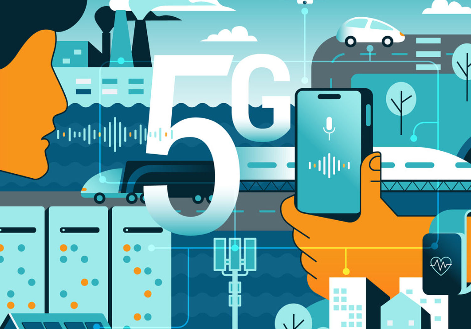 Image showing a 5G schematic