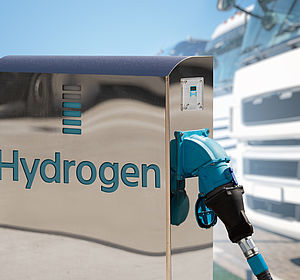 Image showing Hydrogen filling station