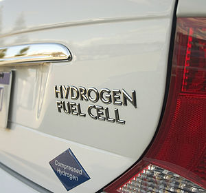 Image showing a hydrogen fuel cell car