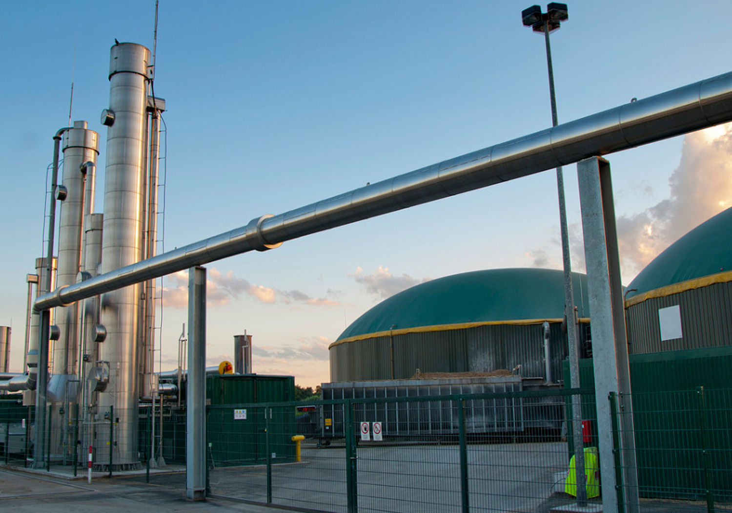 Image of a Biogas plant