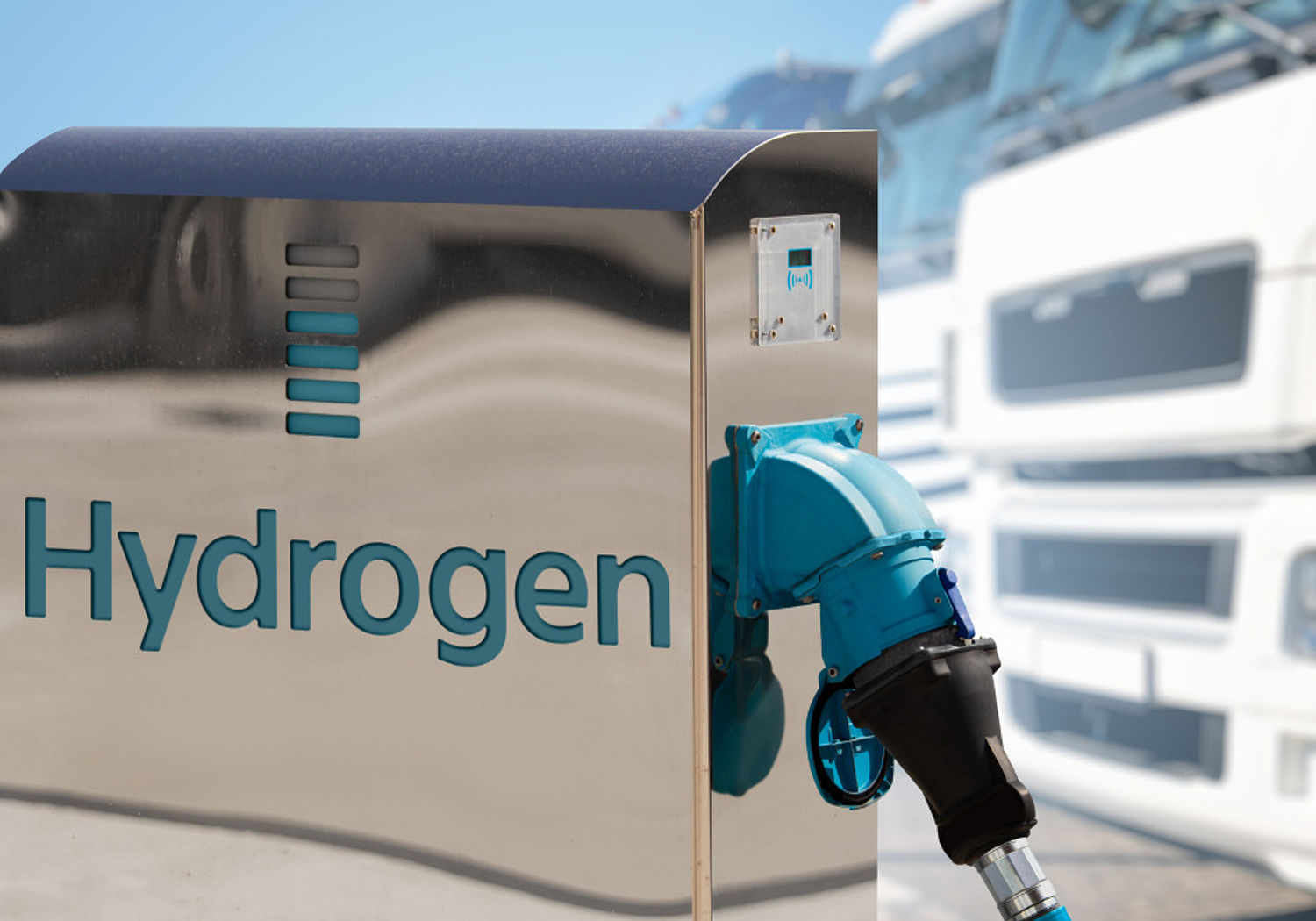 An image showing A hydrogen fuel dispenser