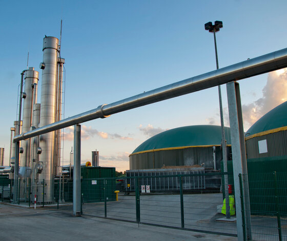 Image of a Biogas plant