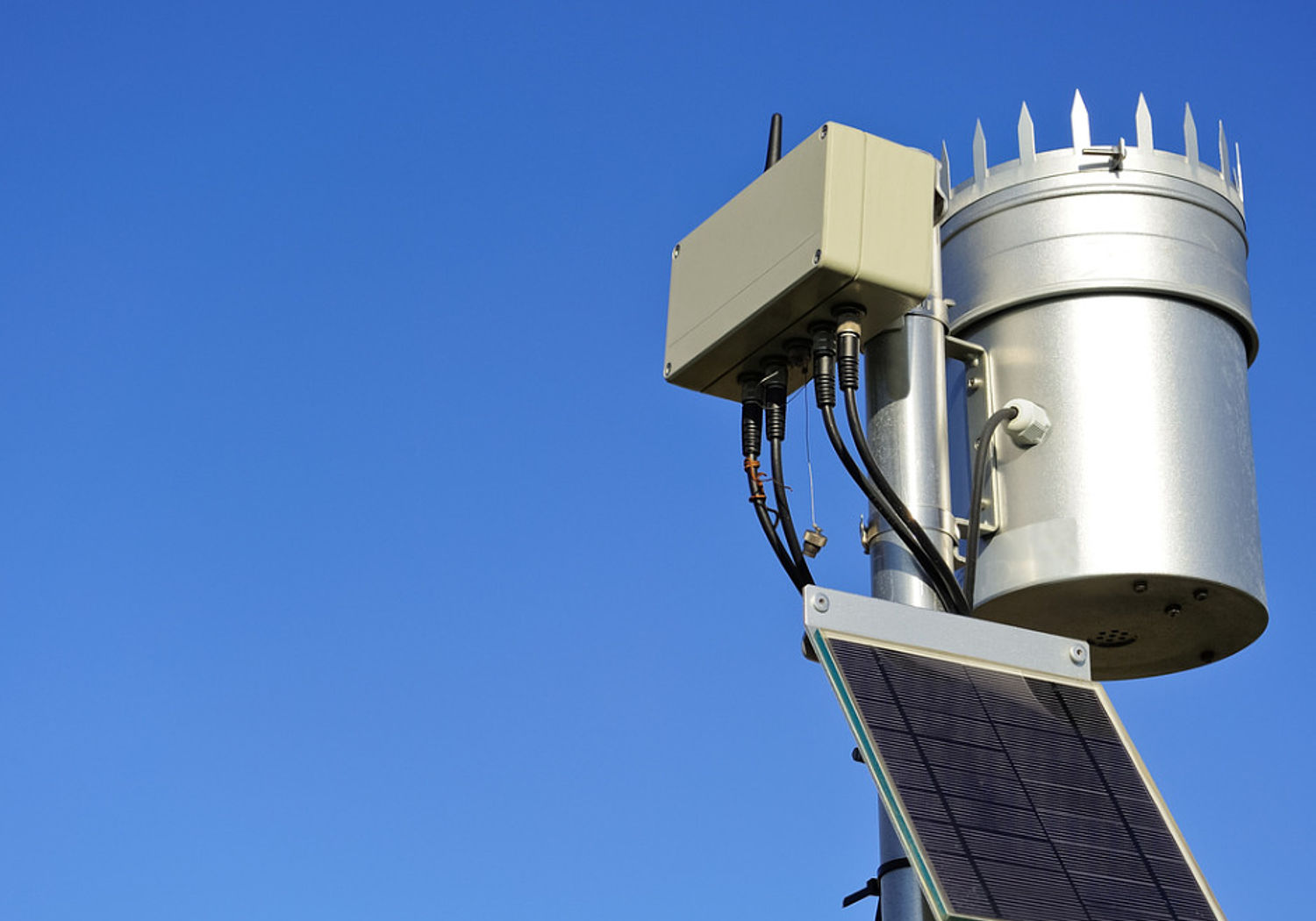 Image of an Autonomous weather station