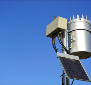 Image of an Autonomous weather station