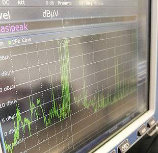 Electromagnetic Compatibility measurements Image of Electromagnetic Compatibility measurements