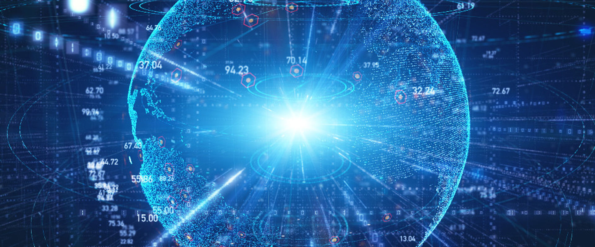 Digital transformation concept binary code programming picture id1169711469