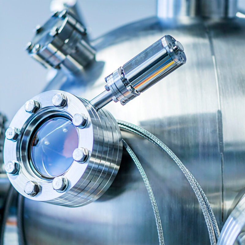 Developing a new ISO technical standard Image showing a vacuum system on bench