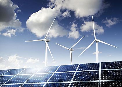 Solar Panels and Wind Turbines