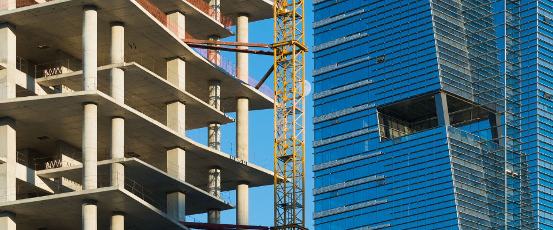 Construction of business center picture id185983560