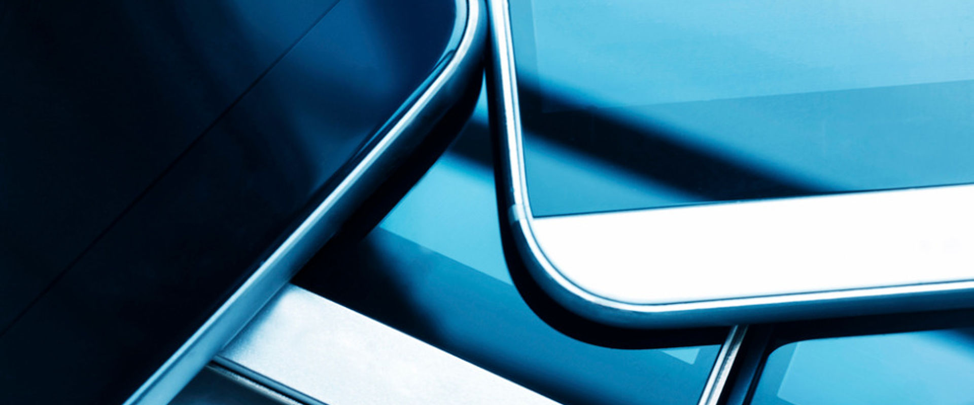 Close up of serveral new smart phones in a stack picture id476279312